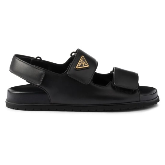 Replica Leather Sandals In Black - Pds29 Uk Replica Leather Sandals In Black - Pds29 Uk
