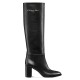 replica D-TOWN HEELED BOOTS BLACK SUPPLE CALFSKIN - CD428 UK