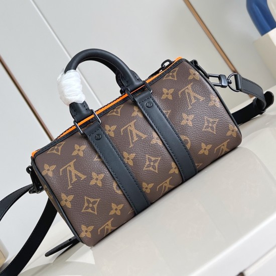 replica KEEPALL XS BAG BROWN MONOGRAM CANVAS M80201 UK