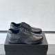 replica TOBLACH LACED LEATHER SHOES IN BLACK - PD236 UK