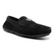 replica LEATHER DRIVING SHOES IN BLACK - PD232 UK