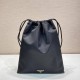 replica RE-NYLON POUCH IN BLACK UK