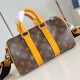Replica Keepall Bandouliere 25 Bag Safran Yellow Monogram Macassar M12733 Uk - 15337 - Buddha Luxury