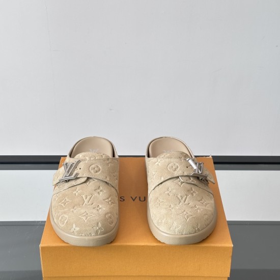 replica EASY MULES IN BEIGE - LVS105 UK