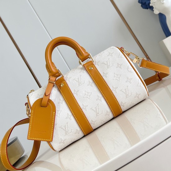 Replica L 15323 LFR#17020 Buddha Luxury Replica Keepall Bandouliere 25 Brown Monogram Heritage Canvas M15076 Uk - 15323 - Buddha Luxury