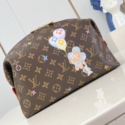 COSMETIC POUCH GM BROWN MONOGRAM CANVAS M14891 UK
