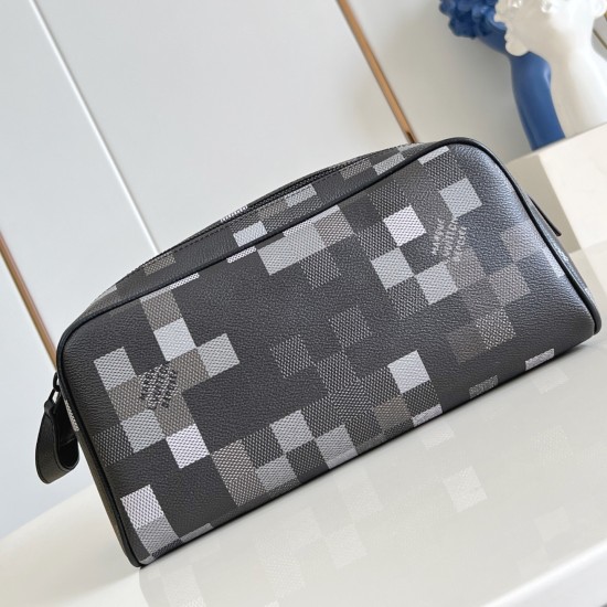 replica DOPP KIT BLACK DAMOFLAGE CANVAS M15109 UK