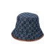 replica WASHED JACQUARD DENIM HAT UK