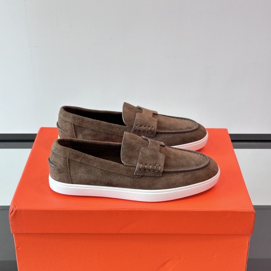 Replica JOB LOAFERS IN BROWN - H287 UK replica JOB LOAFERS IN BROWN - H287 UK