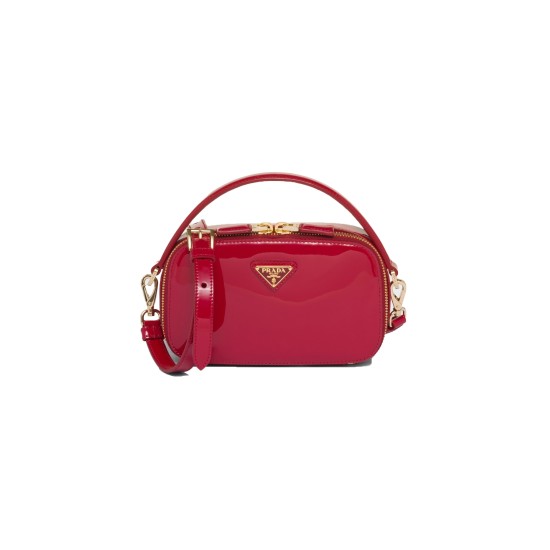 Replica Prada 14135 PFR#17523 Buddha Luxury Replica Odette Crossbody Bag In Red Uk - 14135 - Buddha Luxury