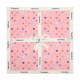 replica SQUARE 90 SILK SCARF IN PINK UK