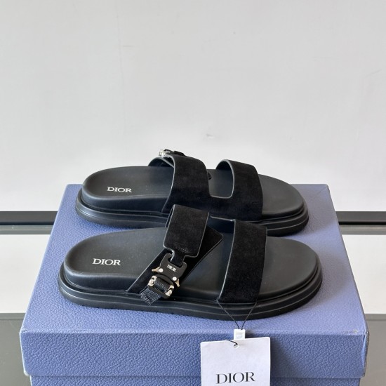 replica AQUA SANDALS BLACK SUEDE - CDS33 UK