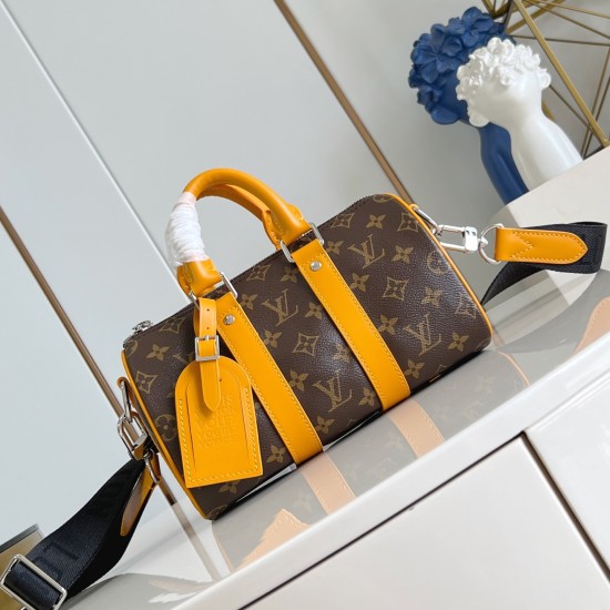 Replica Keepall Bandouliere 25 Bag Safran Yellow Monogram Macassar M12733 Uk - 15337 - Buddha Luxury