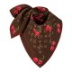 replica X TAKASHI MURAKAMI MONOGRAM CERISE SQUARE 90 IN BROWN M96094 UK