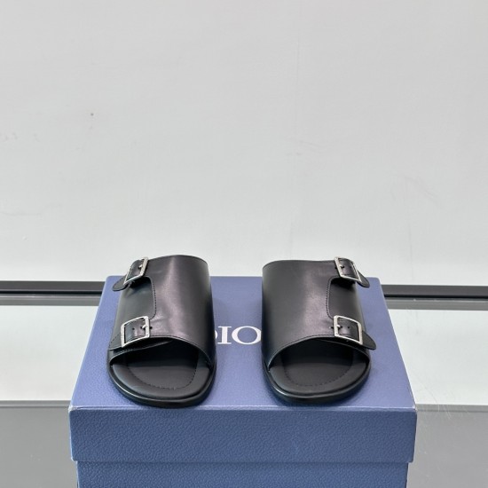 replica ALIAS SANDALS BLACK SMOOTH LEATHER - CDS30 UK