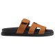 replica CHYPRE SANDALS IN BROWN - HS119 UK