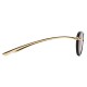 Replica Knot Aviator Sunglasses In Black And Grey Bv1418S - Sg129 Uk
