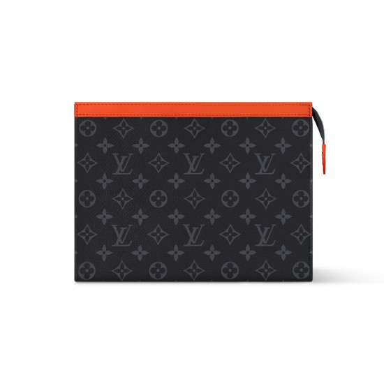replica POCHETTE VOYAGE MM SUNRISE ORANGE MONOGRAM ECLIPSE CANVAS M26031 UK
