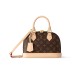 replica ALMA BB HANDBAG BROWN MONOGRAM CANVAS M46990 UK