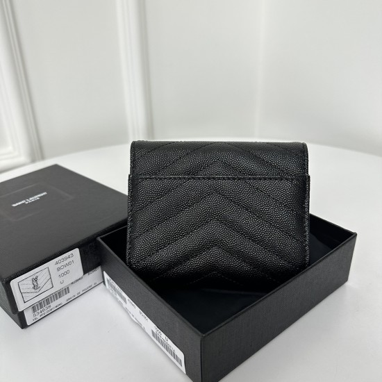 Replica ENVELOPE SILVER YSL WALLET IN BLACK GRAINED LEATHER UK replica ENVELOPE SILVER YSL WALLET IN BLACK GRAINED LEATHER UK