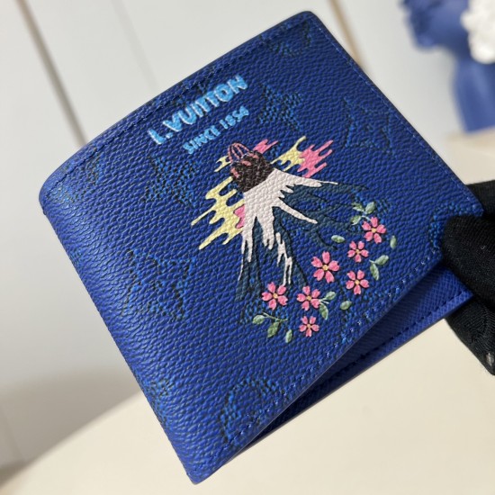Replica SLENDER WALLET BLUE MONOGRAM CANVAS M15326 UK replica SLENDER WALLET BLUE MONOGRAM CANVAS M15326 UK