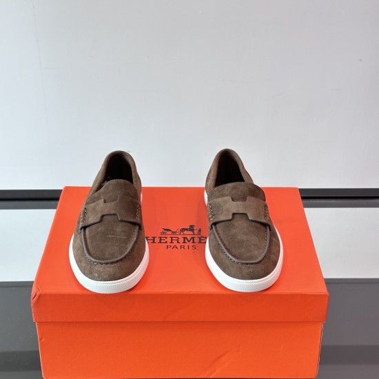 Replica JOB LOAFERS IN BROWN - H287 UK replica JOB LOAFERS IN BROWN - H287 UK