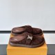 replica EASY MULES IN BROWN - LVS106 UK