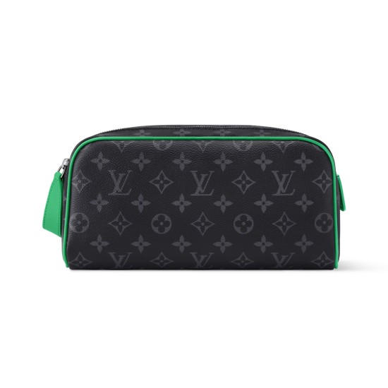replica DOPP KIT BLACK MONOGRAM ECLIPSE CANVAS M26433 UK