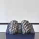 replica AQUA MULES BEIGE AND BLACK OBLIQUE JACQUARD - CDS24 UK