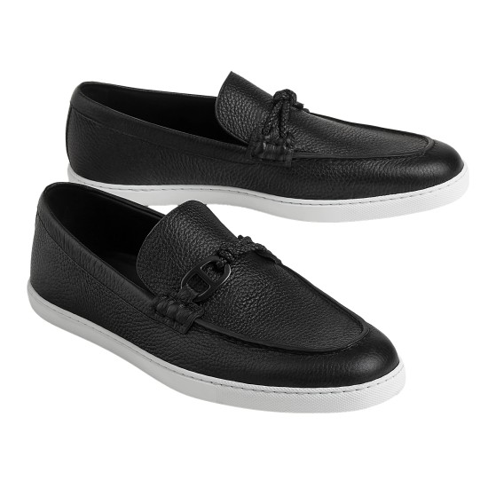 replica IGNACIO LOAFERS IN BLACK - H250 UK