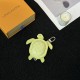replica TURTLE POUCH BAG CHARM IN LIME M02526 UK