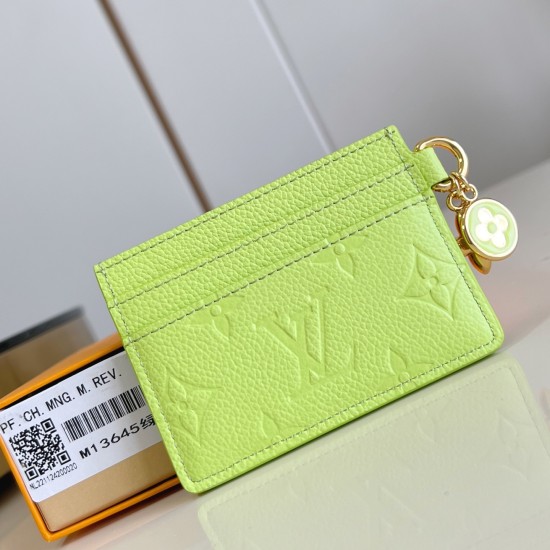 replica CHARMS CARD HOLDER ZESTY LIME M13645 UK