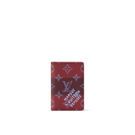 Replica L 12716 LFR#18418 Buddha Luxury Replica Pocket Organizer Red Stripes Monogram Heritage Canvas M26536 Uk - 12716 - Buddha Luxury