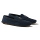 replica LEATHER DRIVING SHOES IN BLUE - PD233 UK