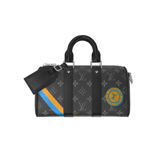 replica KEEPALL BANDOULIERE 25 BAG MONOGRAM ECLIPSE CANVAS P01942 UK
