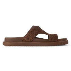 Oasis Mules In Brown - Lvs110 Uk