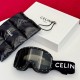 replica RHINESTONE ACETATE SKI GOGGLES IN BLACK - SG238 UK