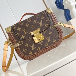 Montsouris Trunk Bag Brown Monogram Canvas M15166 Uk