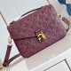 Replica Pochette Metis Mm Bag Grenat Embossed Grained Cowhide Leather M25939 Uk - 13474 - Buddha Luxury