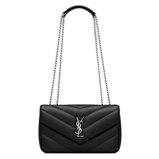 Replica Loulou Black Lambskin Shoulder Bag Uk - 12028 - Buddha Luxury