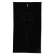 Replica Pentagram Beach Towel In Black Cotton Uk