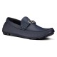 replica ODEON LOAFERS NAVY BLUE GRAINED CALFSKIN - CD422 UK