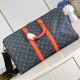 replica KEEPALL BANDOULIERE 45 BLACK MONOGRAM ECLIPSE CANVAS M15251 UK