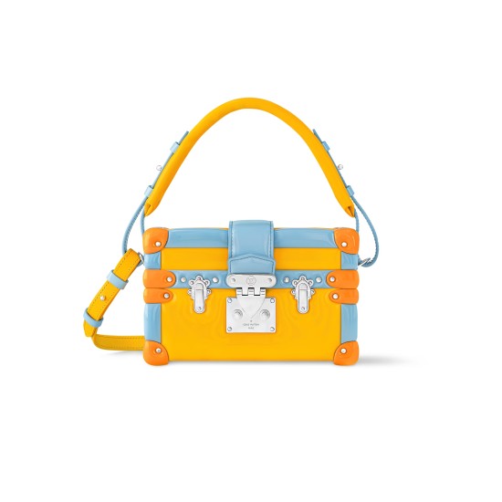 Replica L 13511 LFR#17747 Buddha Luxury Replica Petite Malle Bag Yellow Shiny Calfskin M11312 Uk - 13511 - Buddha Luxury