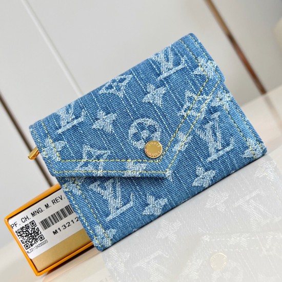 Replica VICTORINE WALLET BLUE MONOGRAM DENIM M13212 UK replica VICTORINE WALLET BLUE MONOGRAM DENIM M13212 UK