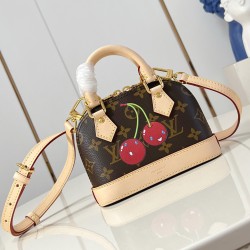X Tm Nano Alma Bag Brown Mongoram Canvas M13416 Uk X Tm Nano Alma Bag Brown Mongoram Canvas M13416 Uk