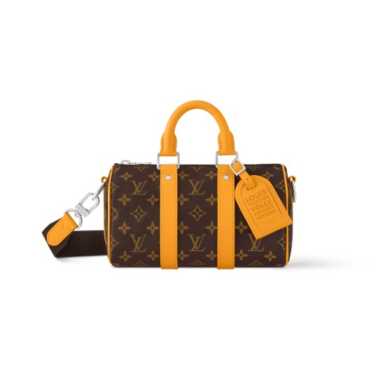 Replica Keepall Bandouliere 25 Bag Safran Yellow Monogram Macassar M12733 Uk - 15337 - Buddha Luxury