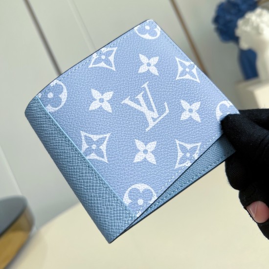 Replica MULTIPLE WALLET BLUE MONOGRAM CANVAS M14111 UK replica MULTIPLE WALLET BLUE MONOGRAM CANVAS M14111 UK