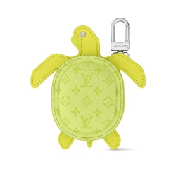 Turtle Pouch Bag Charm In Lime M02526 Uk