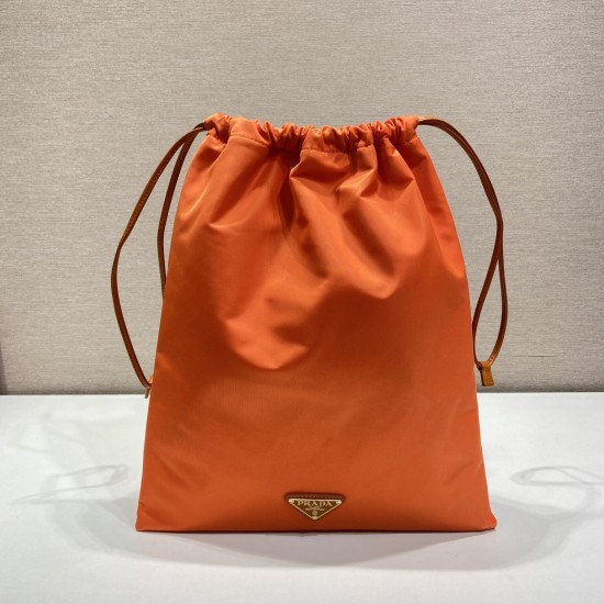 replica RE-NYLON POUCH IN AMBER UK